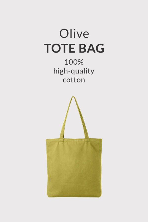 Tote Bag Olive - Image 4
